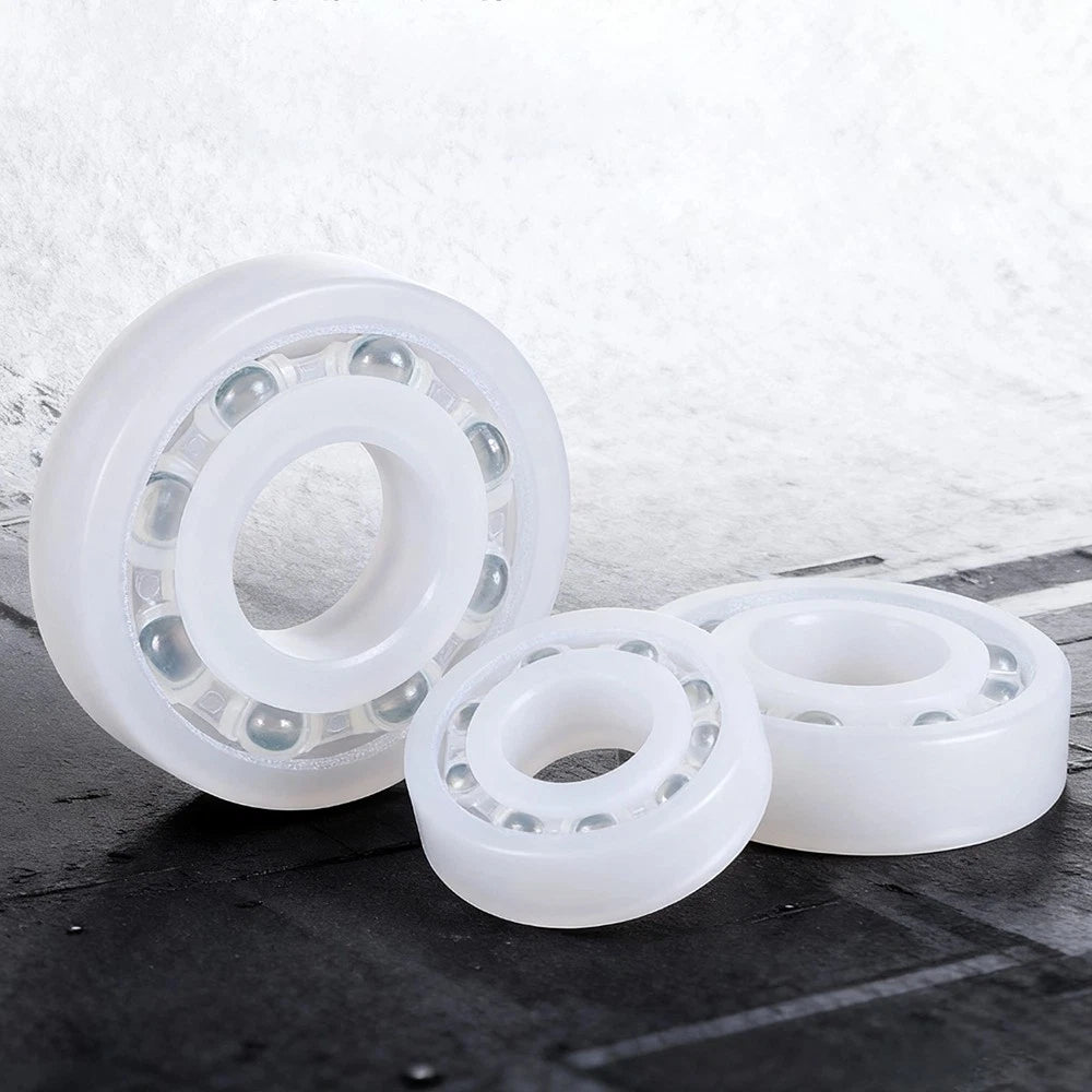 Plastic Bearing PP 608 6000 6001 6004 6206 Glass Balls ID 6mm~30mm Ball Bearings