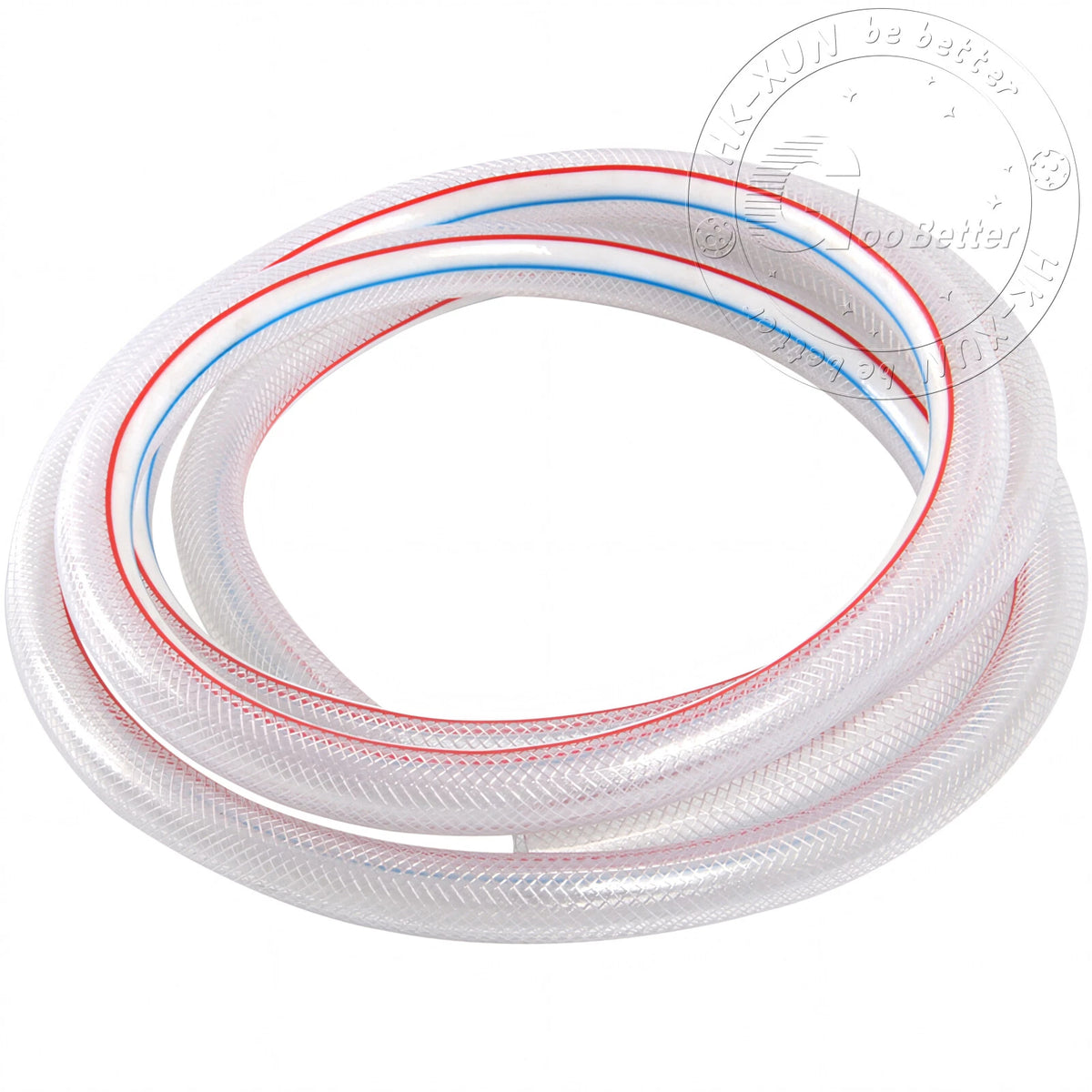 PVC Flexible Braided Tubing — Fish Pond, Hydroponics & Garden Water Hose