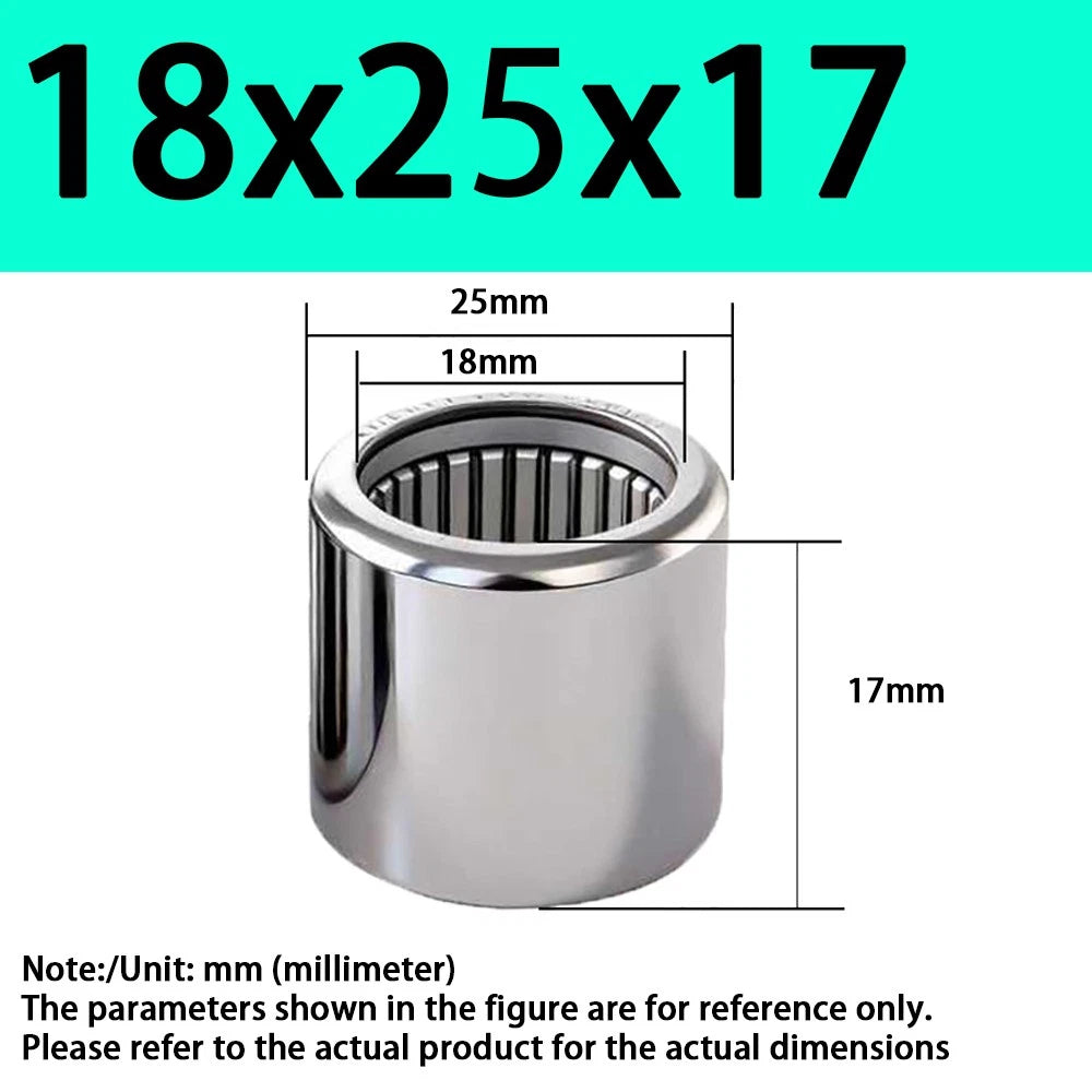 INA HK0306~HK1410 Needle Roller Bearings ID 3/4/5/6/7/8~40mm Bearing Steel