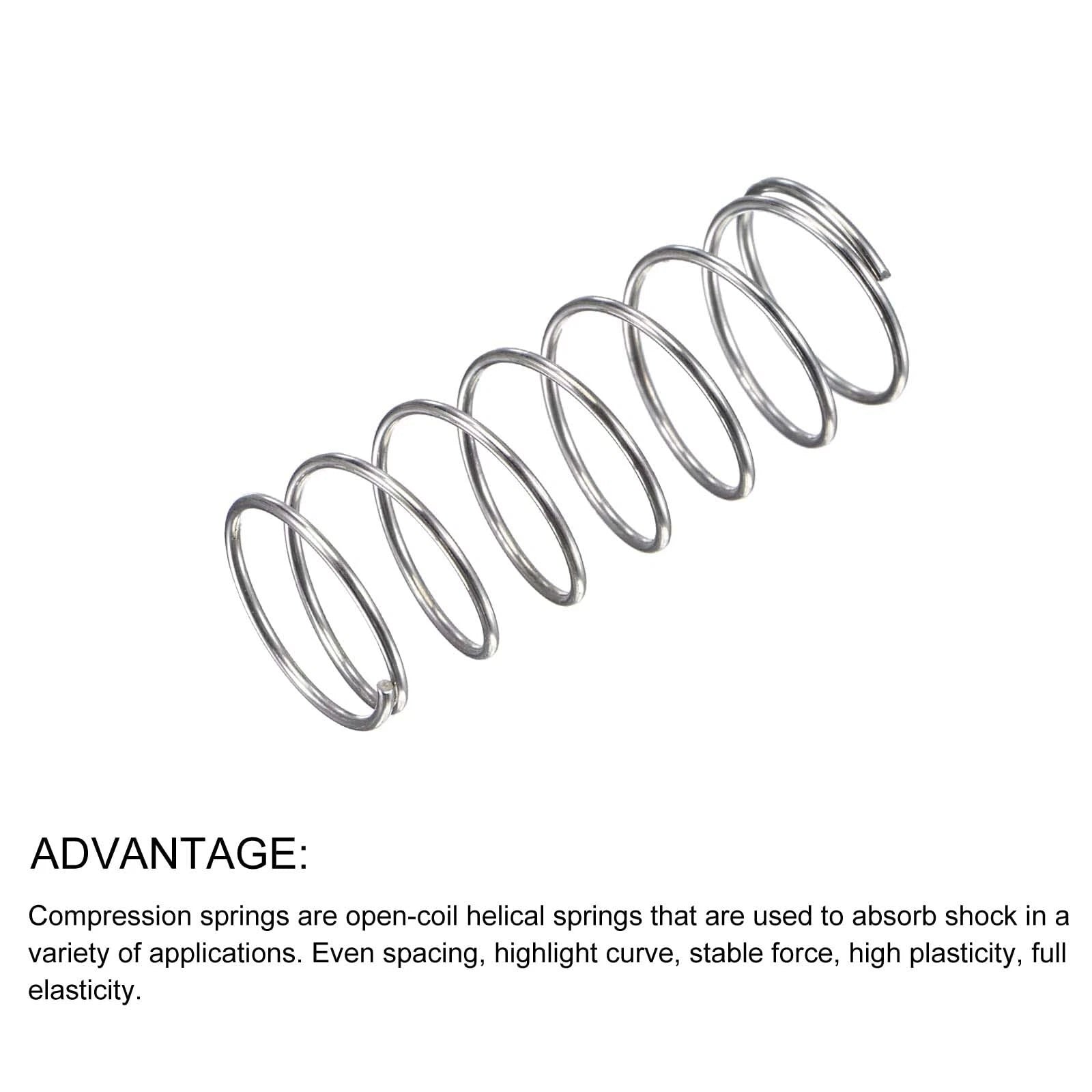 Compression Spring Various Size 1.5 - 25mm Diameter & 20mm Length Pressure Small