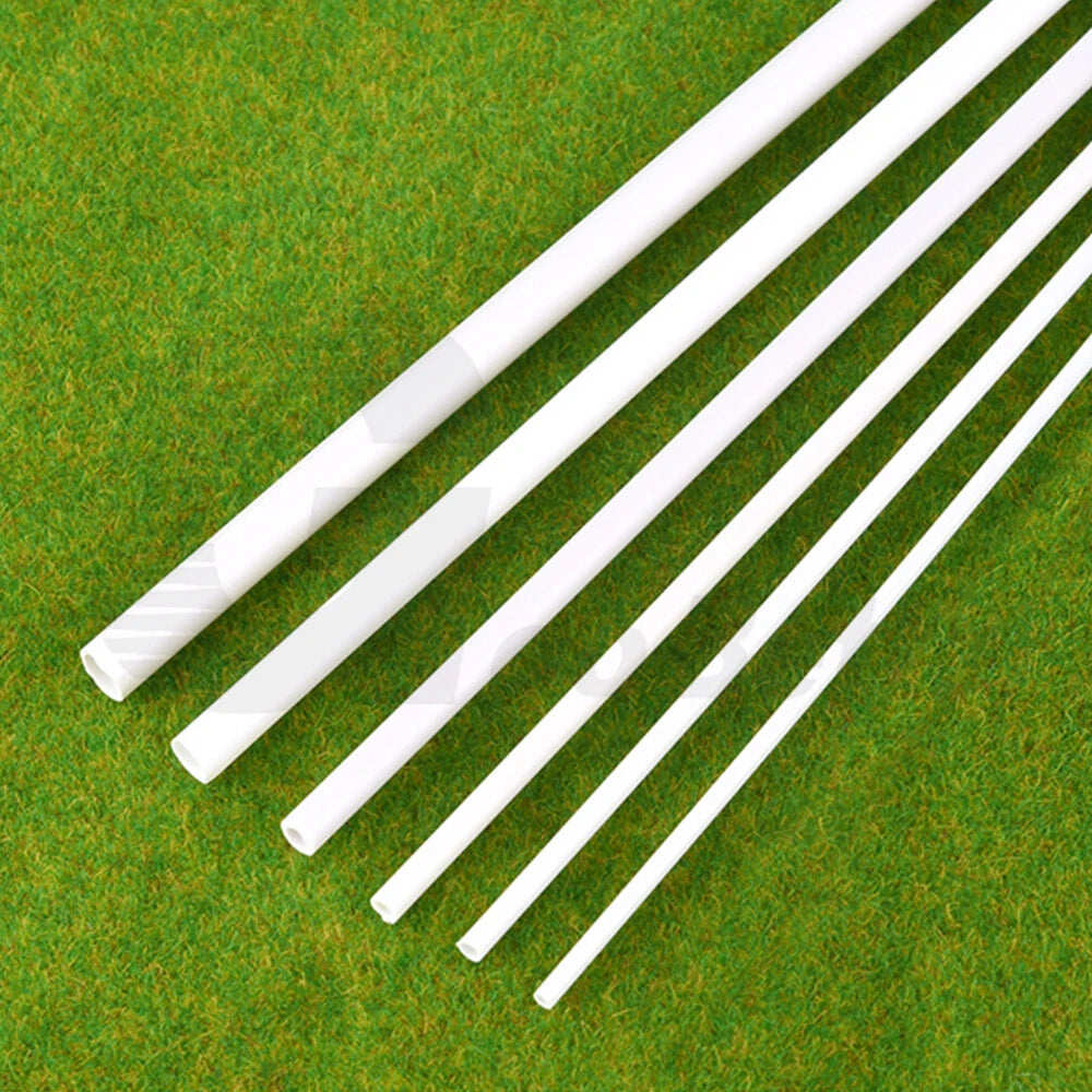 ABS Plastic Round Tube 250mm — Hollow Pipe for Model Making & DIY Craft (2mm–8mm OD)