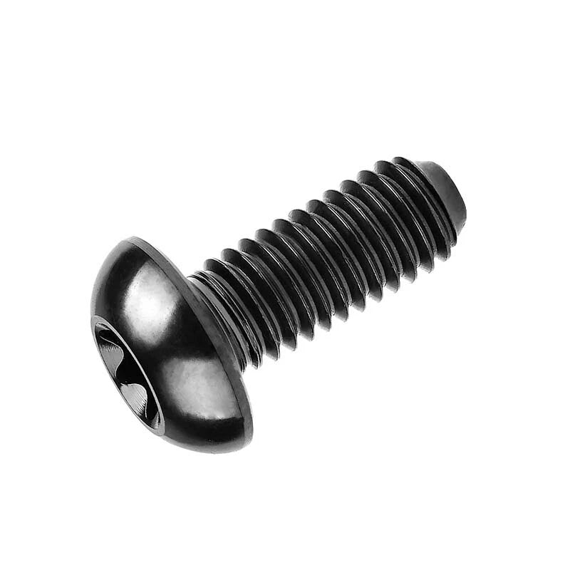 Titanium Bolt M5x10mm 12mm Round Head Screws TORX Ti Machine Bolts Metric