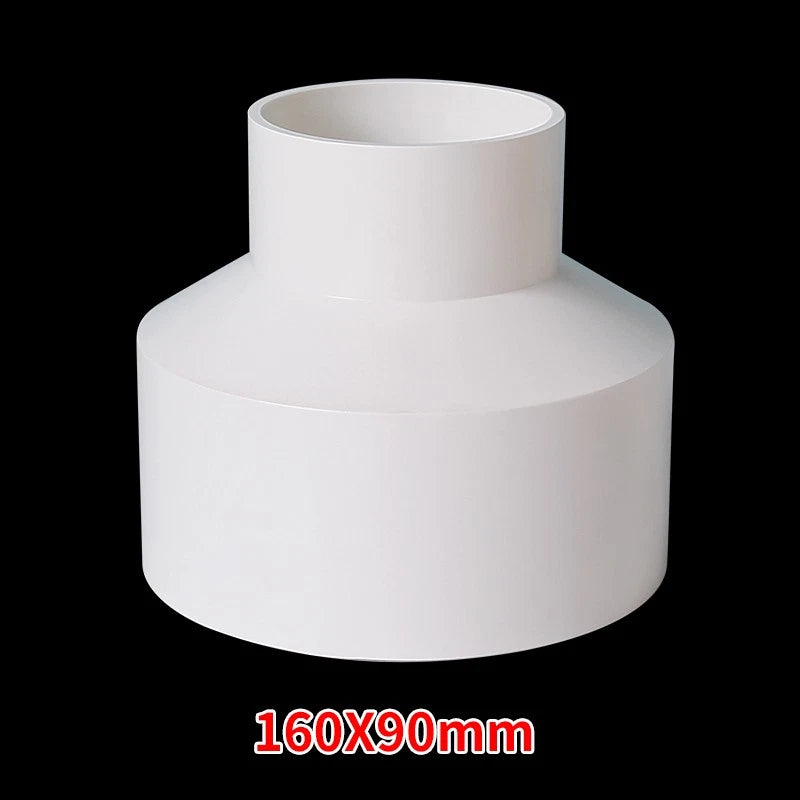 110-200mm PVC Pipe Reducing Plumbing Concentric Connector Coupling Fittings Big