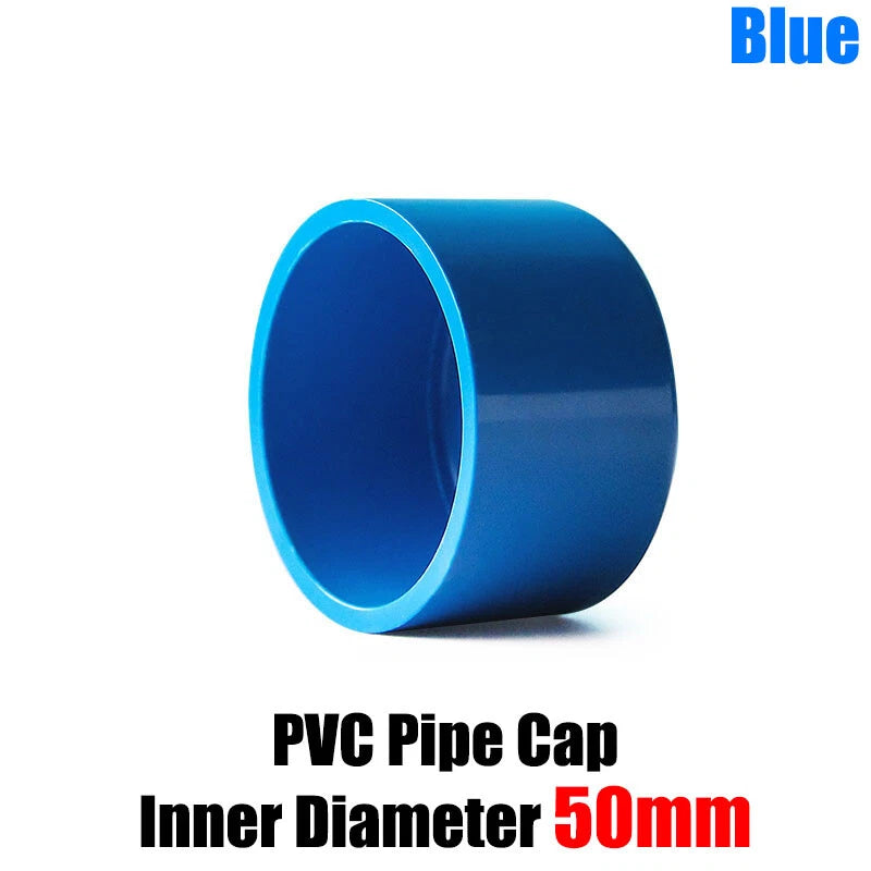 PVC Cap End Caps Plug Blanking ø20mm~160mm Blue Adhesive Drain Pipe Fittings