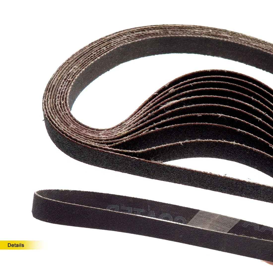 13x458mm 10x330mm Aluminum Oxide Sanding Belts — P60 to P600 Grit for Portable Belt Sanders
