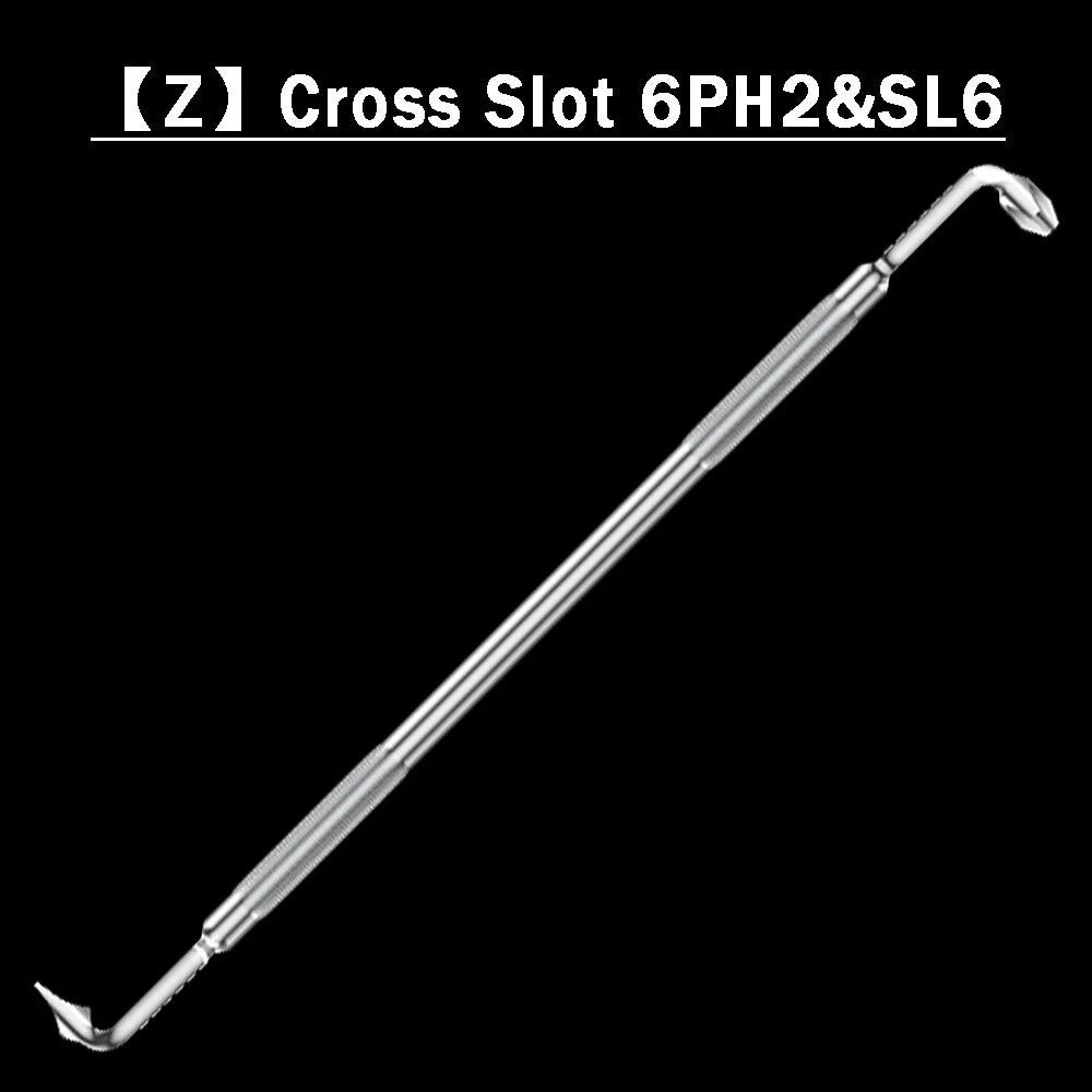 Magnetic Slot Phillips Hex Torx Screwdriver Wrench Right Angle Tight Space Bent