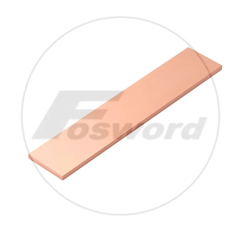 99.9% Pure Copper Cu Metal Flat Bar Copper Strip Copper Plate Thick 5mm- 100mm