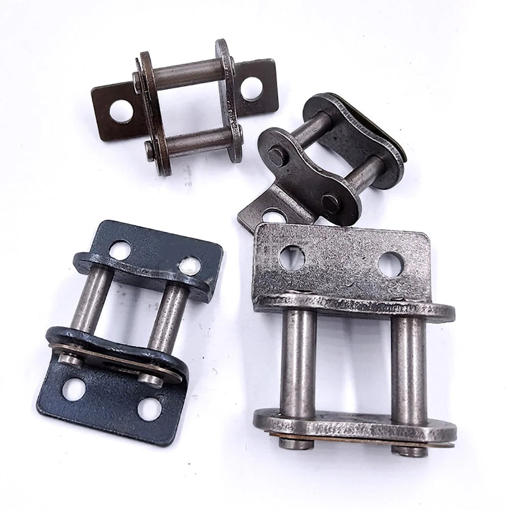 08B 10A 12A 16A Carbon steel Roller Chain Joint Drive Chain Link with Bent Ear