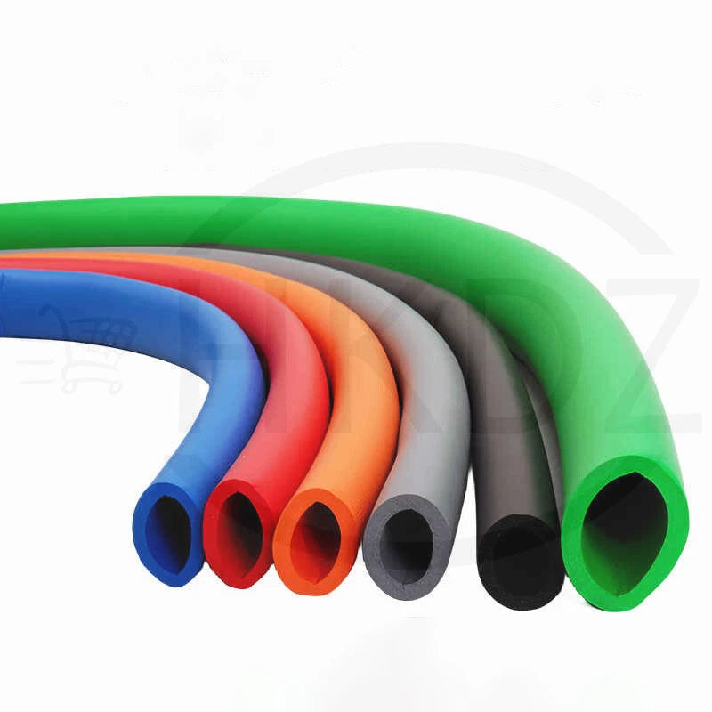 Fitness Equipment Handle Bar Thermal Insulation NBR Rubber Pipe Sponge Foam Tube