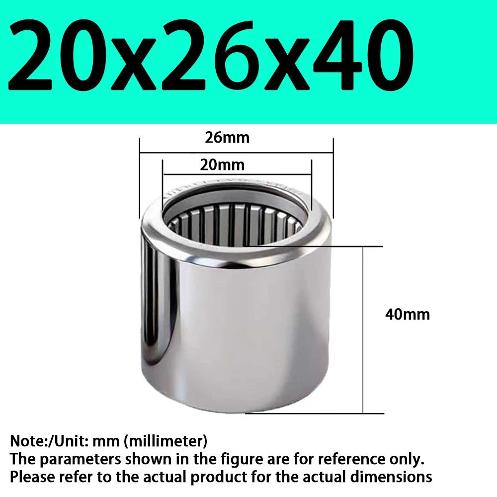 INA HK0306~HK1410 Needle Roller Bearings ID 3/4/5/6/7/8~40mm Bearing Steel