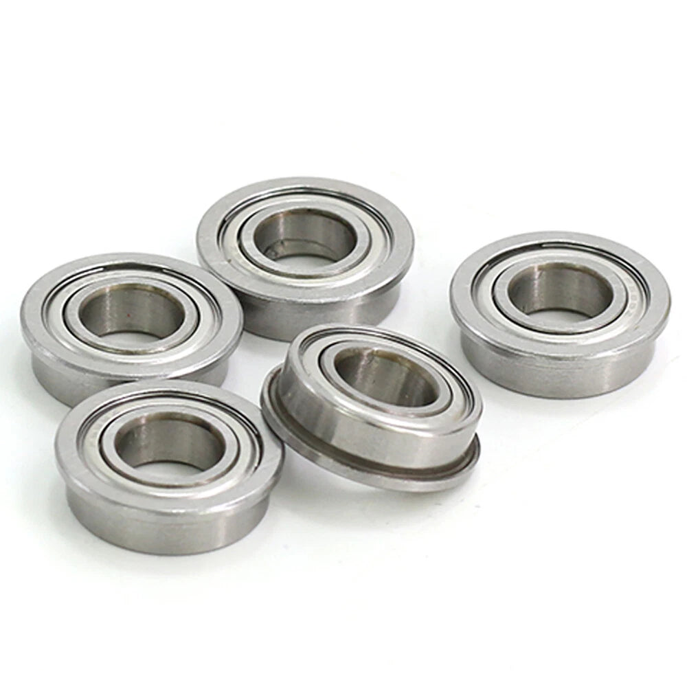 Mini Metal Shielded Flanged Ball Bearings - Model Complete Inner Diameter 2-50mm