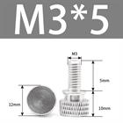M3 M4 Anodized Aluminum Thumb Screws — Knurled Head Hand Bolts for PC Case, Fishing Rigs & DIY Projects