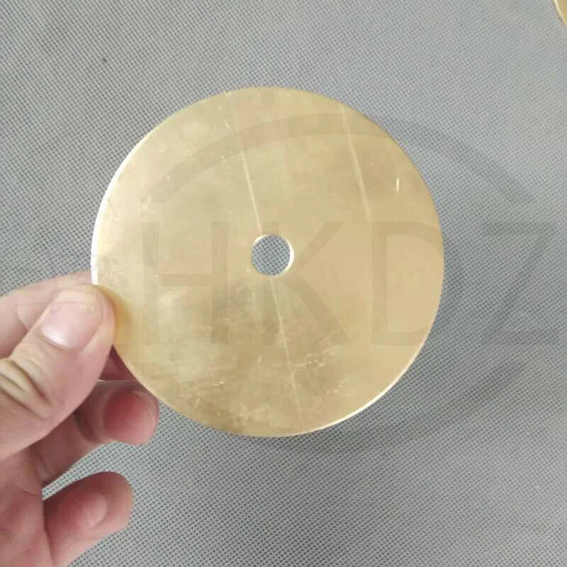 Brass Discs Blanks Metal Round Gasket Sheets Diameter 20mm-150mm Thickess 2mm