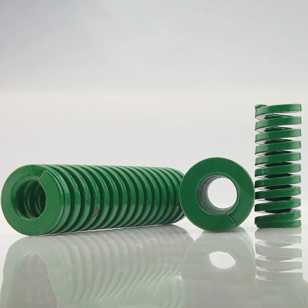 Green Heavy Load Die Mold Spring Compression Springs OD 14mm Length 20mm-100mm
