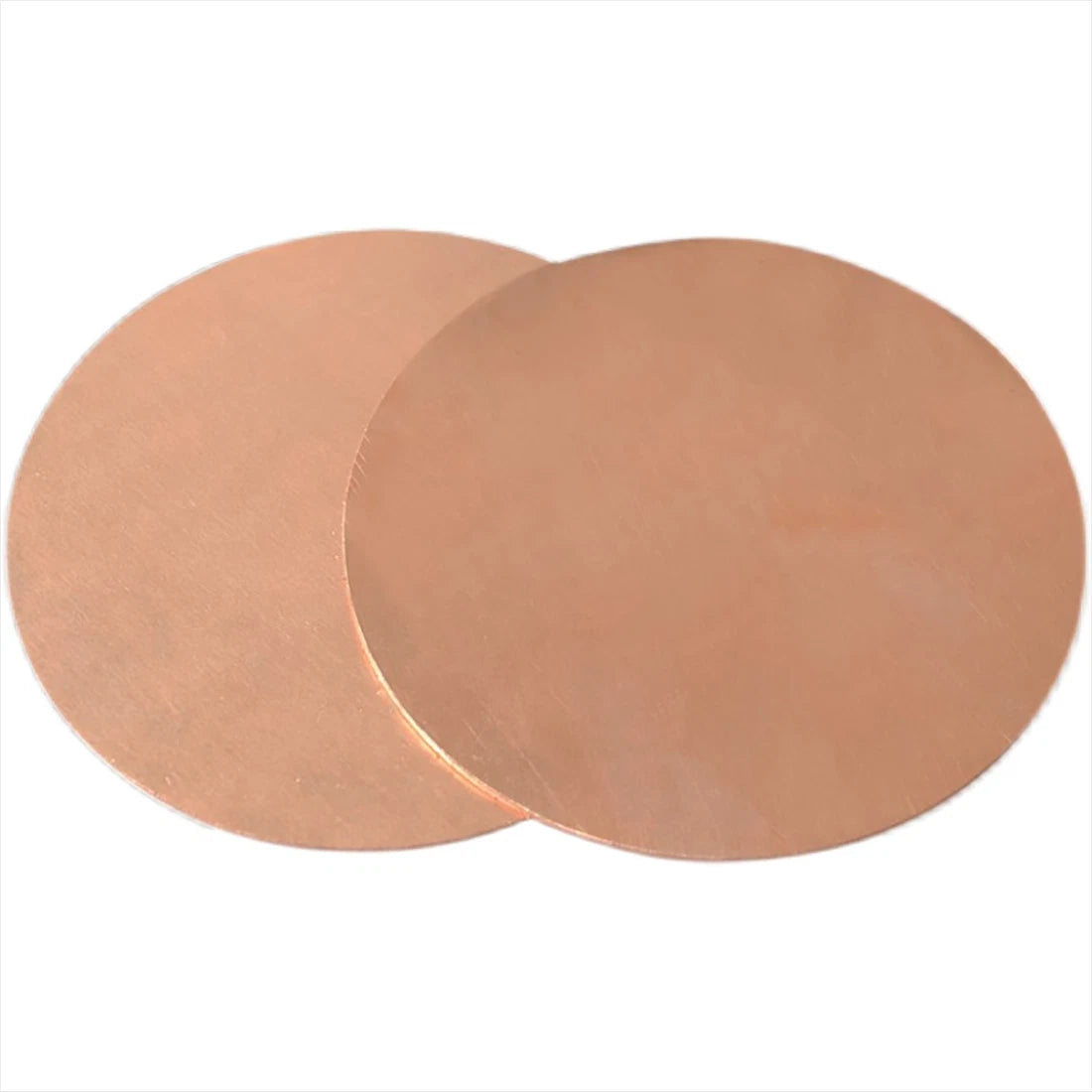 Thick 1.6-6mm Solid 99% Pure Copper Blanks Discs Ø 10-300mm Round Plate Metal
