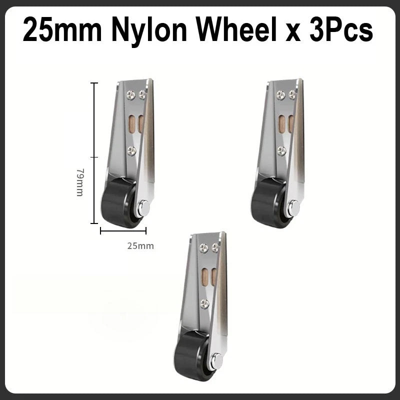 Silent Directional Roller Mobile Door Support Moving Wheel Gate Casters Pulley
