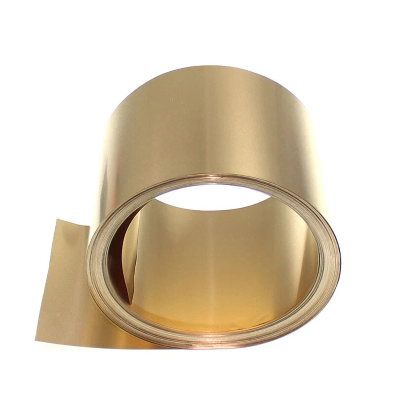 C17200 Beryllium Bronze Beryllium Copper Sheet Metal Foil Coil Thick 0.08mm-2mm
