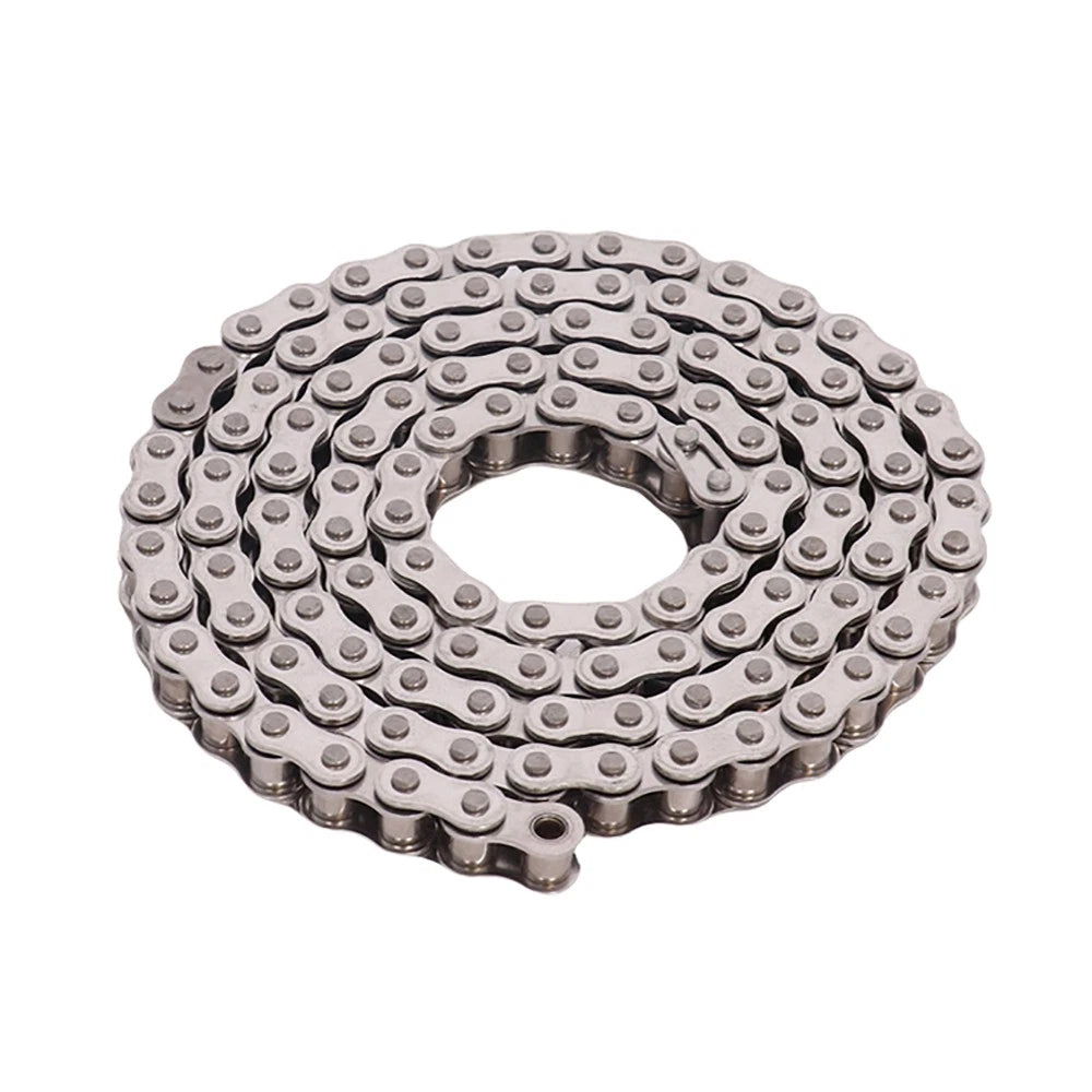 Roller Chain Simplex Duplex Chain 304 Stainless Steel 06C 08A 10A 12B 16 20B 24A