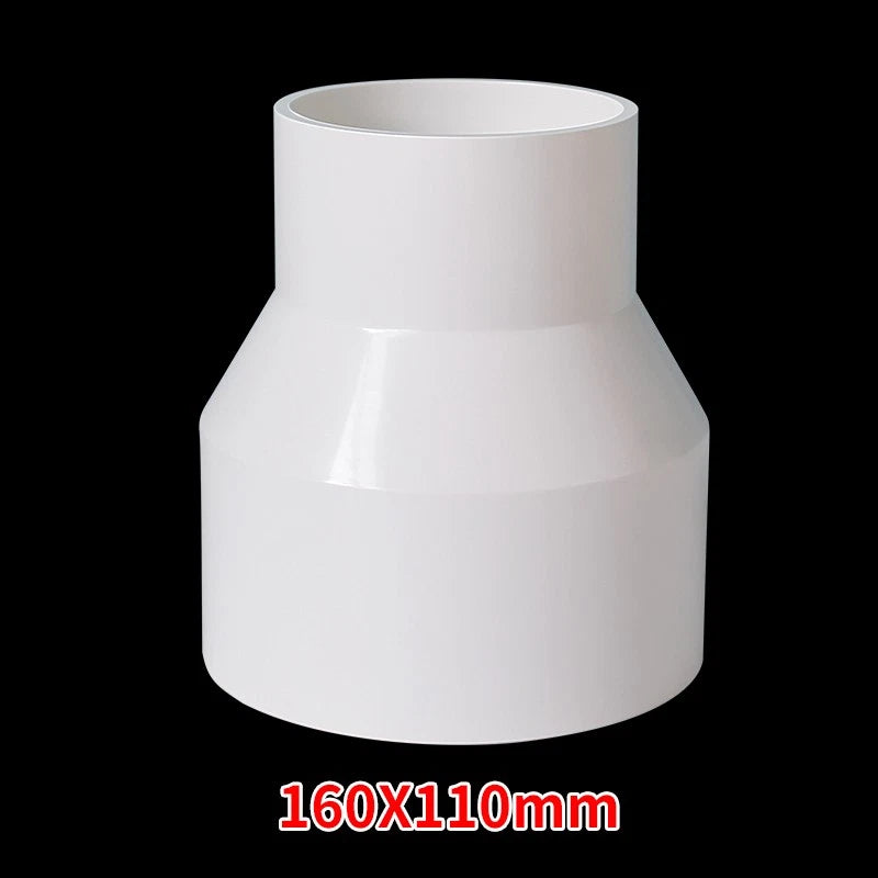 110-200mm PVC Pipe Reducing Plumbing Concentric Connector Coupling Fittings Big