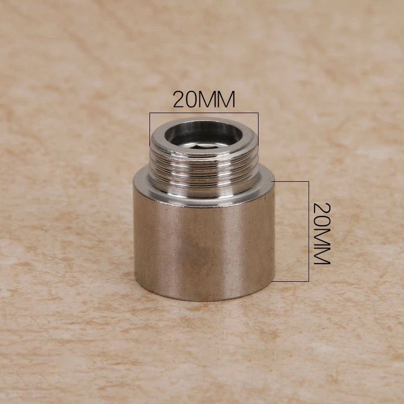1/2" Stainless Steel Female x Male NPT Extension Pipe Nipple | Barrel Nipple