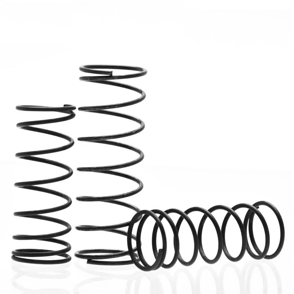 Black Compression Spring 6mm Wire Dia 155-190mm Length Pressure Springs Steel