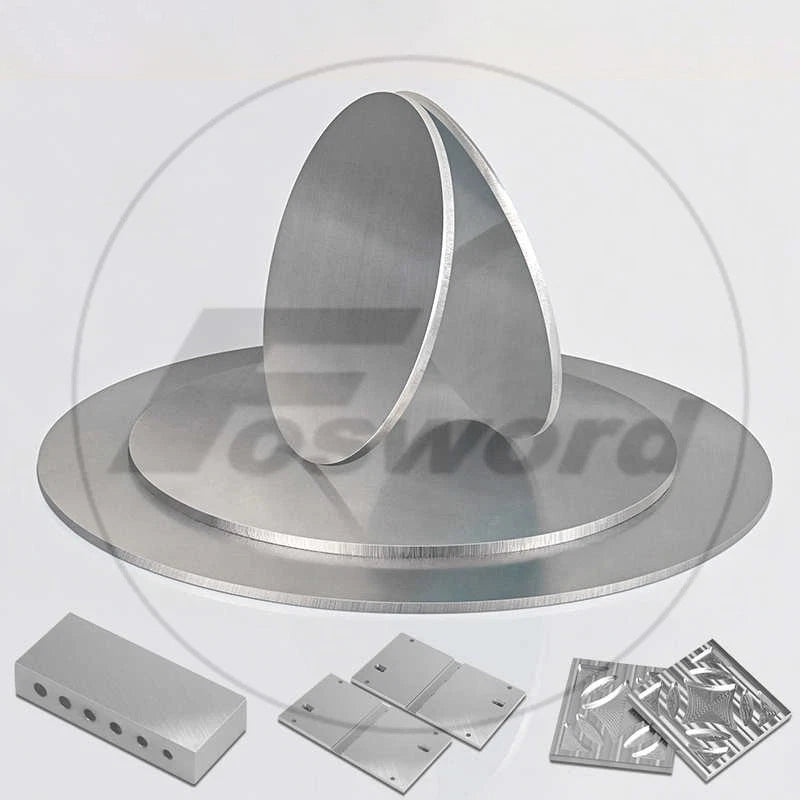 Aluminum Sheet Plate Round Blank Discs Thick 0.5mm -10mm Diameter Ø50mm - Ø300mm
