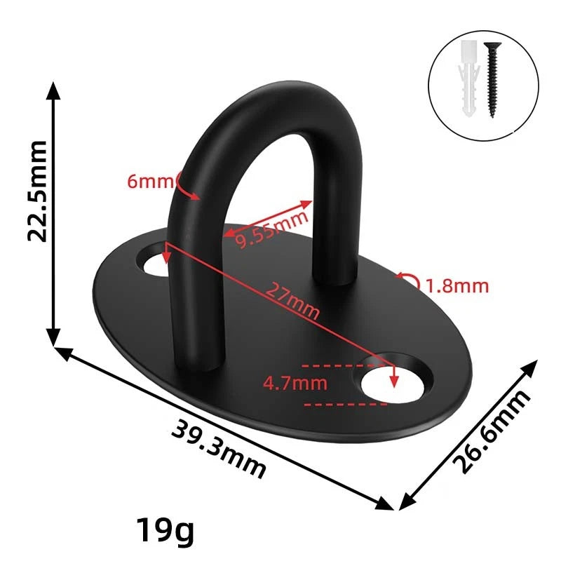 Heavy Duty Ceiling Hooks Stainless Steel Wall Mount Top Hook Hanging Hardware