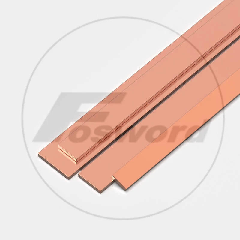 99.9% Pure Copper Cu Metal Flat Bar Copper Strip Copper Plate Thick 5mm- 100mm