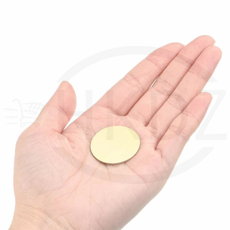 H62 Solid Brass Discs Plate Round Sheets Thickess 0.3mm-3mm Diameters 10-300mm