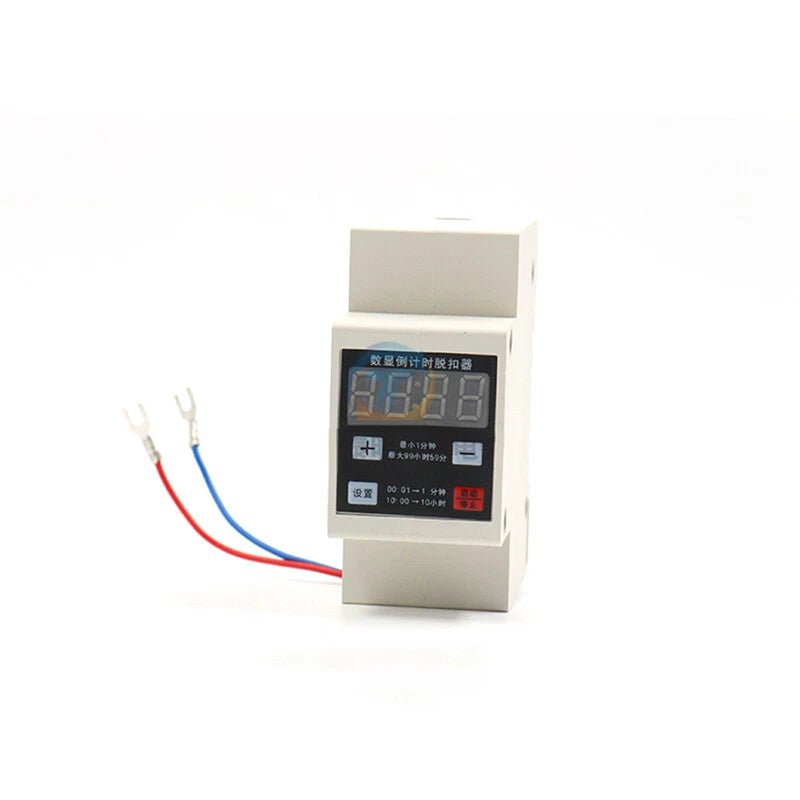 DZ47 MCB Circuit Breaker +Timing Controller DC 2P 1A 10A 16A 20A 25A 32A 40A 50A 60A - HomeDIYer