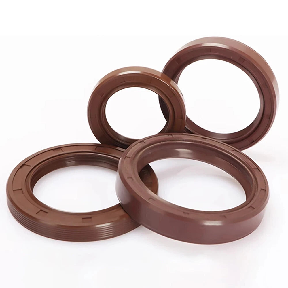 TC/TG Dual Lip FKM Oil Seal — Metric Rotary Shaft Sealing Ring, ID 25–50mm