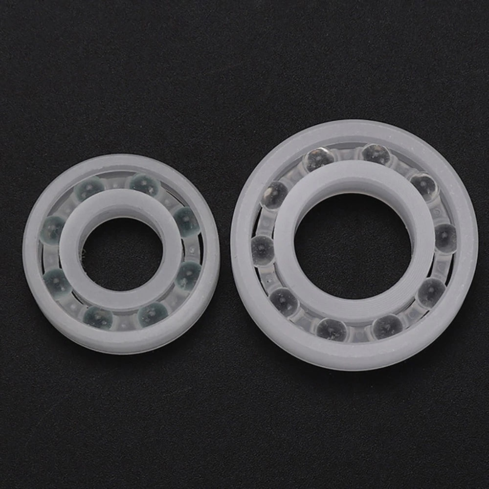 Plastic Bearing PP 608 6000 6001 6004 6206 Glass Balls ID 6mm~30mm Ball Bearings