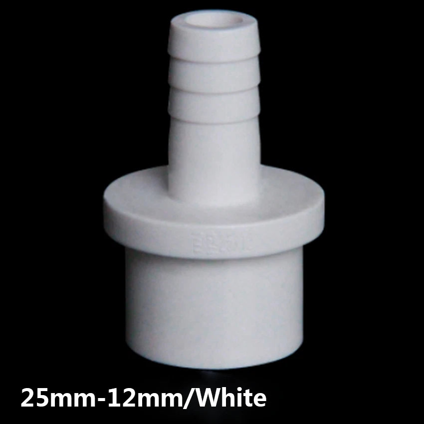 PVC Plastic Pipe Fittings Adapter Connector 20 25mm Sleeve x Hose Nozzle 5-20mm