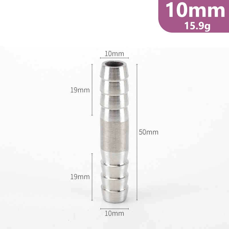 Stainless Steel Barb Hose Fittings — Straight, Elbow, Tee, Y-Piece & Cross
