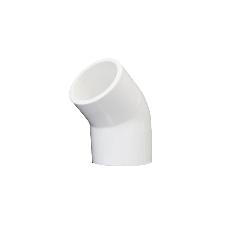 White PVC 20mm ID Pressure Pipe Fittings Metric Solvent Weld Various Parts