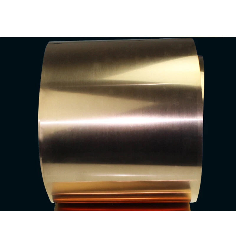 Beryllium Copper Alloy Sheet Plate BeCu Metal Panel 0.2/0.3/0.4/0.5/0.6/0.8/1mm