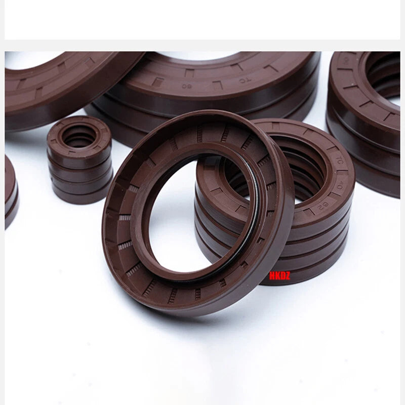 FKM TC Oil Seals Metric Size — Fluorine Rubber Rotary Shaft Seal, ID 80–190mm