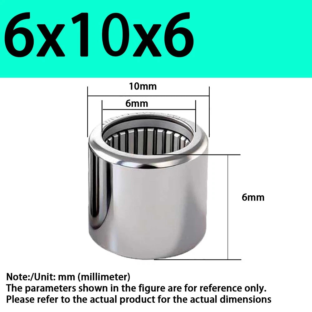 INA HK0306~HK1410 Needle Roller Bearings ID 3/4/5/6/7/8~40mm Bearing Steel