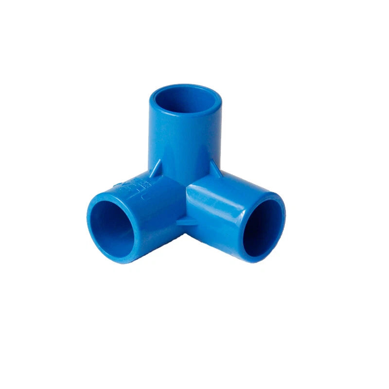 Blue PVC 25mm ID Pressure Pipe Fittings Metric Solvent Weld Various Parts