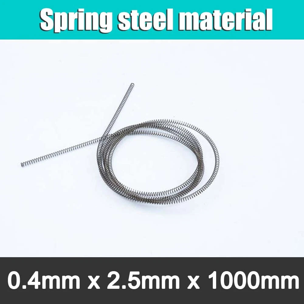 1000mm length Spring Stee Wire 0.3mm-6mm ,OD 6mm-60mm Compression Spring 1 Meter