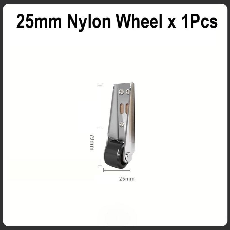 Silent Directional Roller Mobile Door Support Moving Wheel Gate Casters Pulley