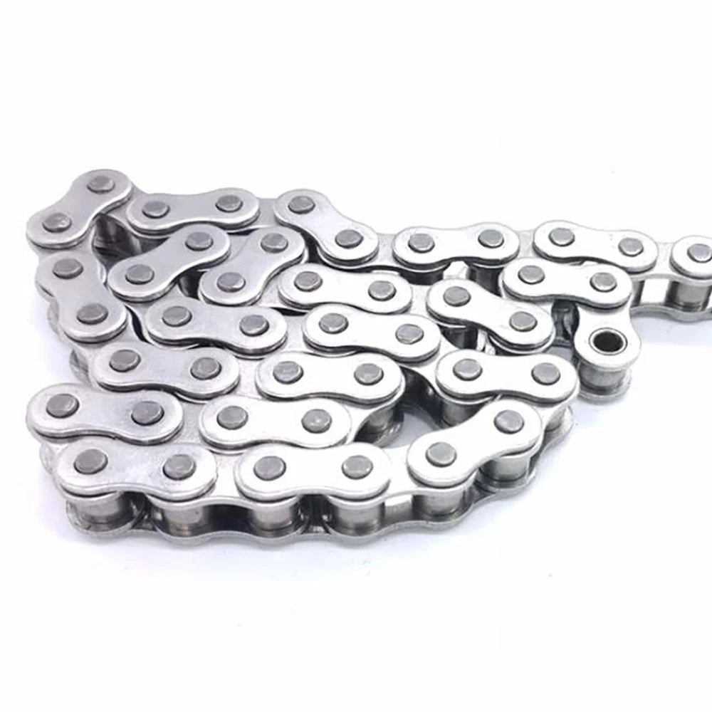 Roller Chain Simplex Duplex Chain 304 Stainless Steel 06C 08A 10A 12B 16 20B 24A