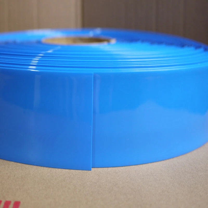 PVC Heat Shrink Tubing for Battery Packs — Flat Width 130mm to 500mm
