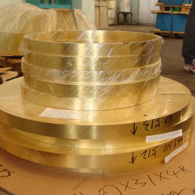 Brass Sheet Roll Metal Foil Plate Strip Craft Model DIY Thick 0.01/0.02/0.03-1mm