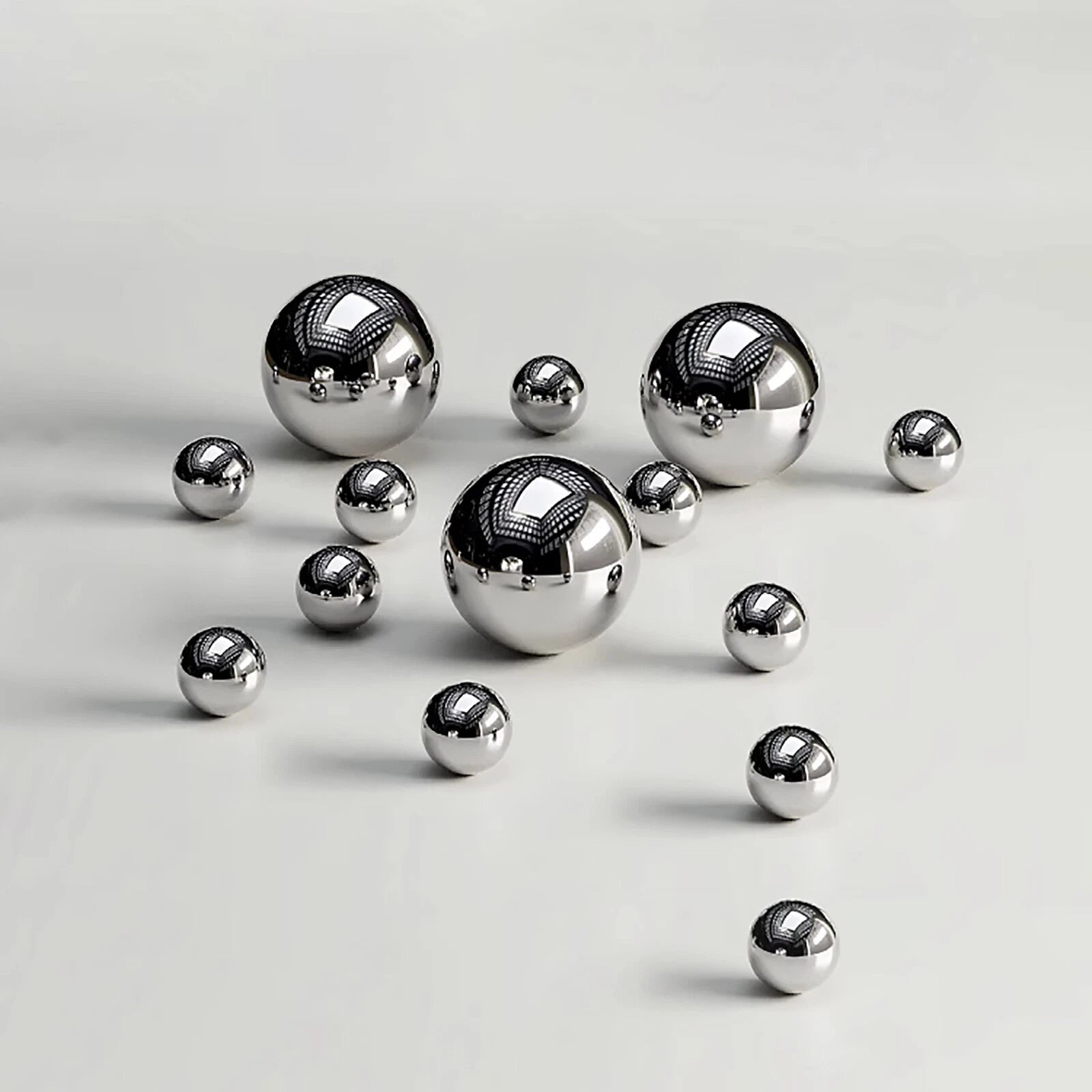 Loose Stainless Steel Ball Bearings High Precision Solid Smooth Ball 0.8 - 100mm