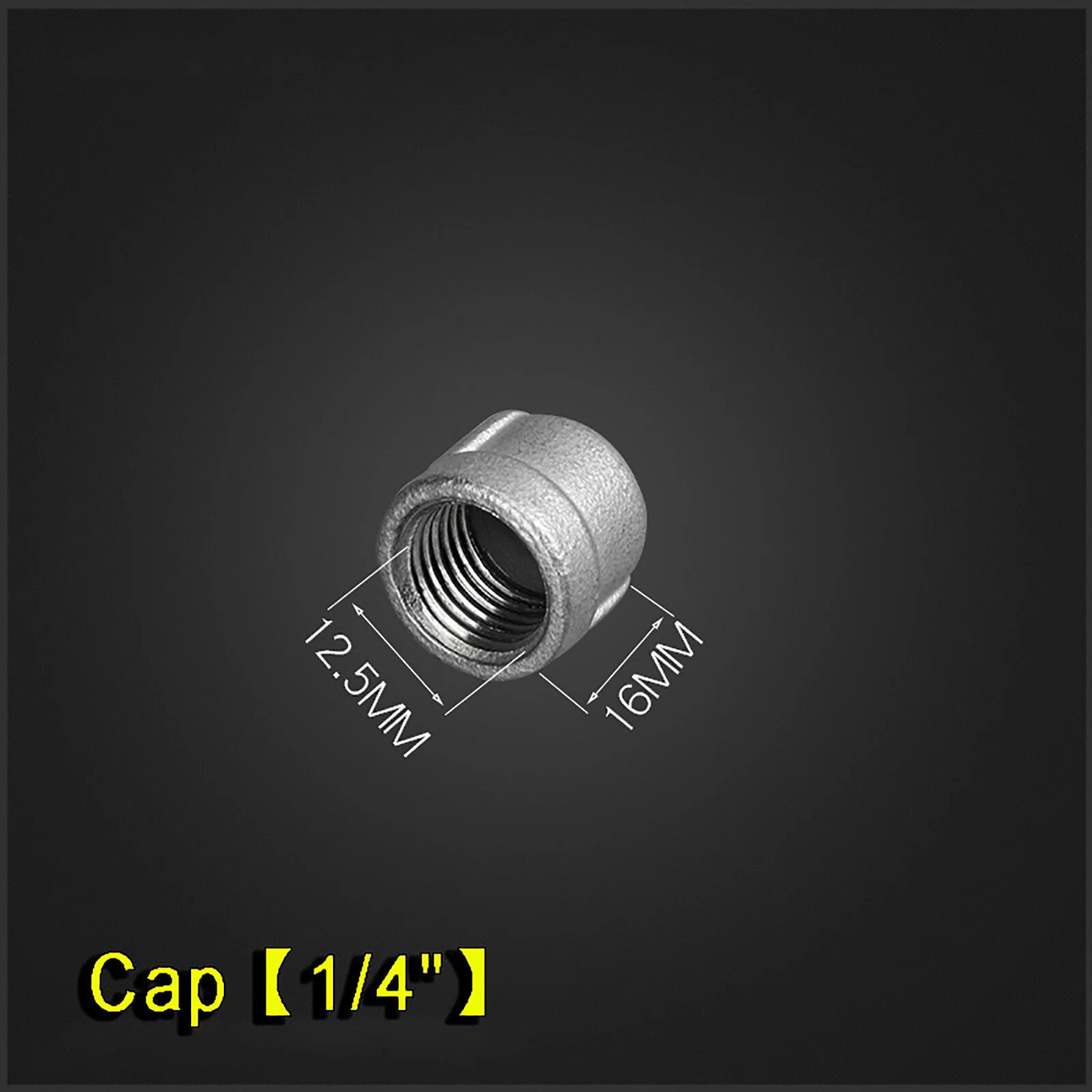 304 Stainless Steel BSP Female End Cap & Hollow Plug Pipe Fittings | 1/8" to 2"