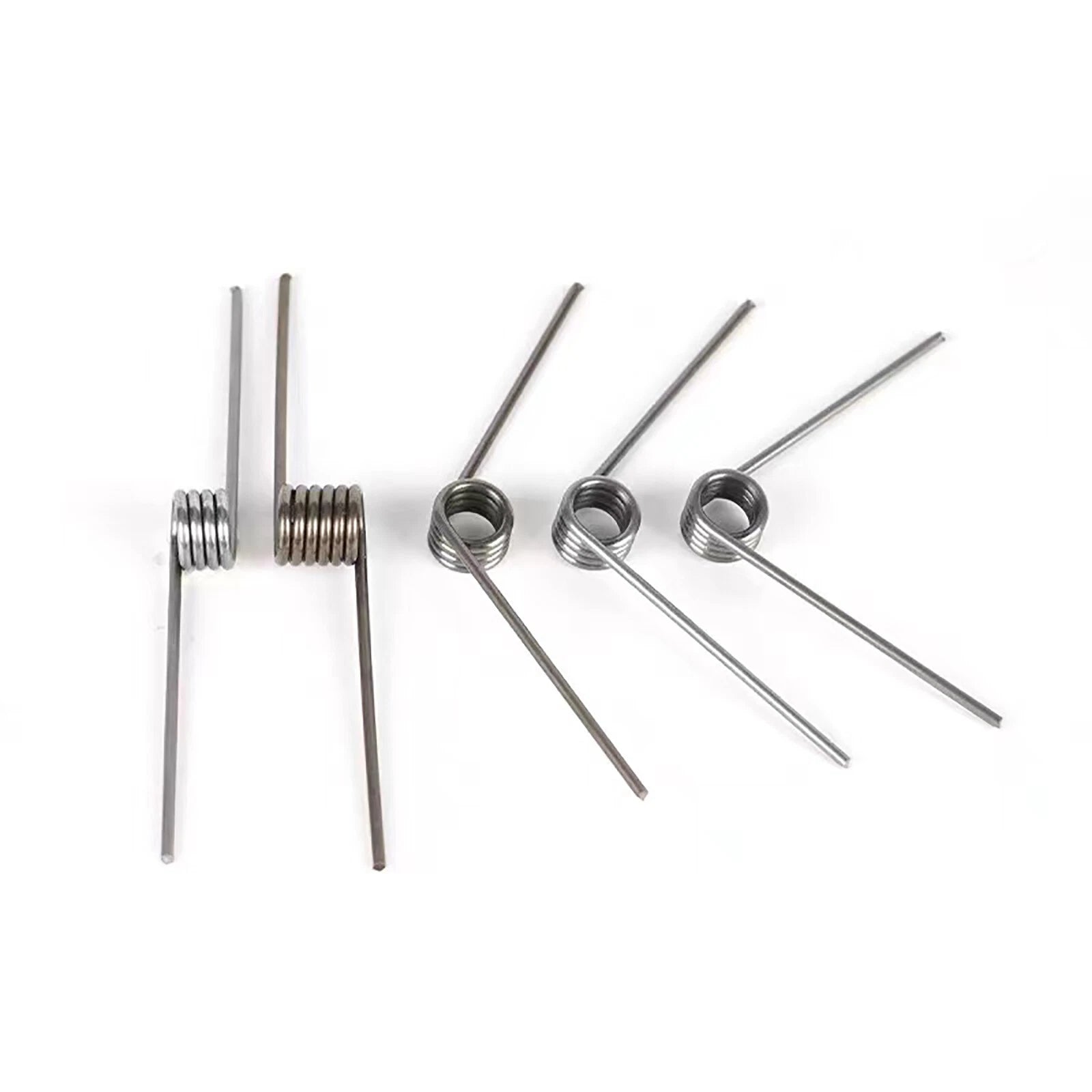 304Stainless Steel Small Torsion Spring 0.8mm Torsional Spring Gear Lever Spring