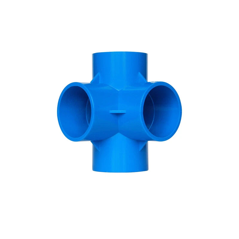 Blue PVC 25mm ID Pressure Pipe Fittings Metric Solvent Weld Various Parts