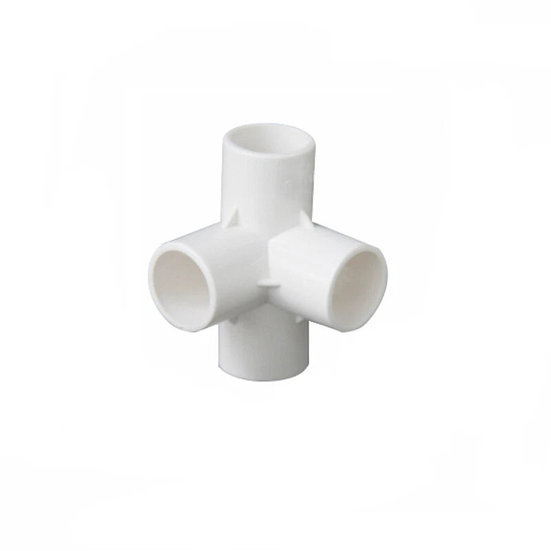 White PVC 20mm ID Pressure Pipe Fittings Metric Solvent Weld Various Parts