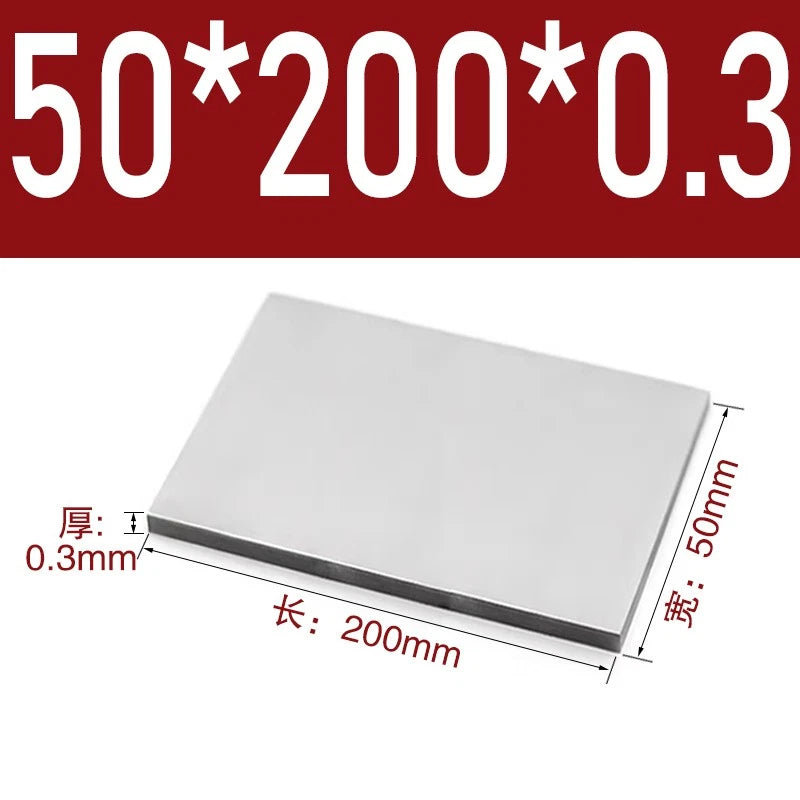 304 Stainless Steel Sheet Plate 0.3mm 0.5mm 0.8mm 1mm 2mm 3mm 4mm 5mm Thick